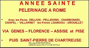 COLO JEUNE FRANCE 1950  1 Rome et colo Chartreuse